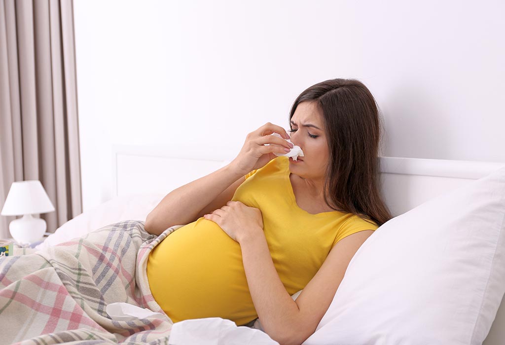 αλλεργία στην εγκυμοσύνη